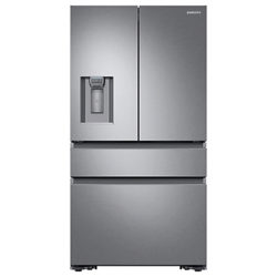 Samsung RF23M8080SR/EU Multi-Door Freestanding Fridge Freezer, A+ Energy Rating, 90cm Wide, Stainless Steel